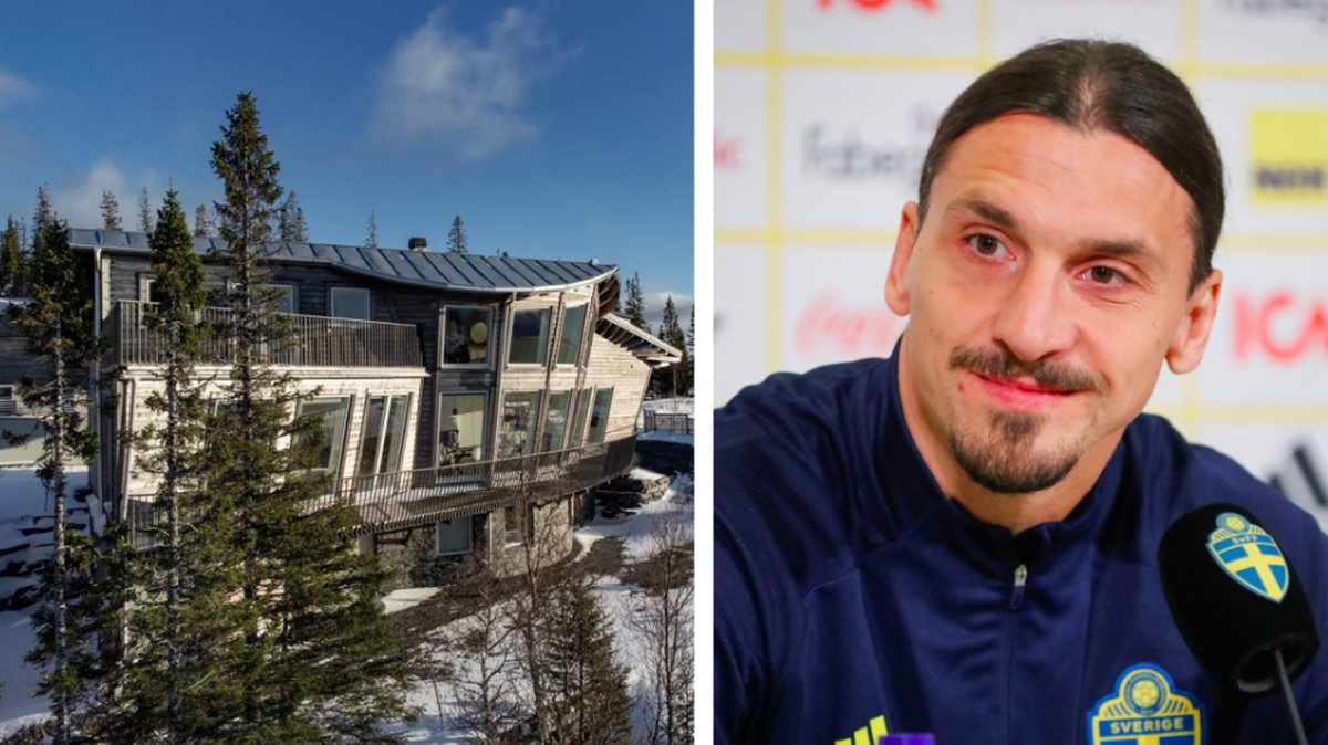 Zlatan säljer lyxhuset i Åre